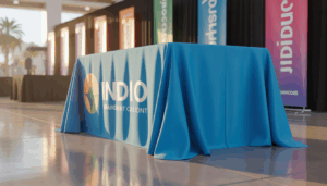 Trade Show Tablecloth Indio CA